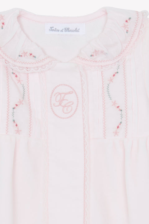 Pajamas - Pale pink Velvet TC badge - Image principale