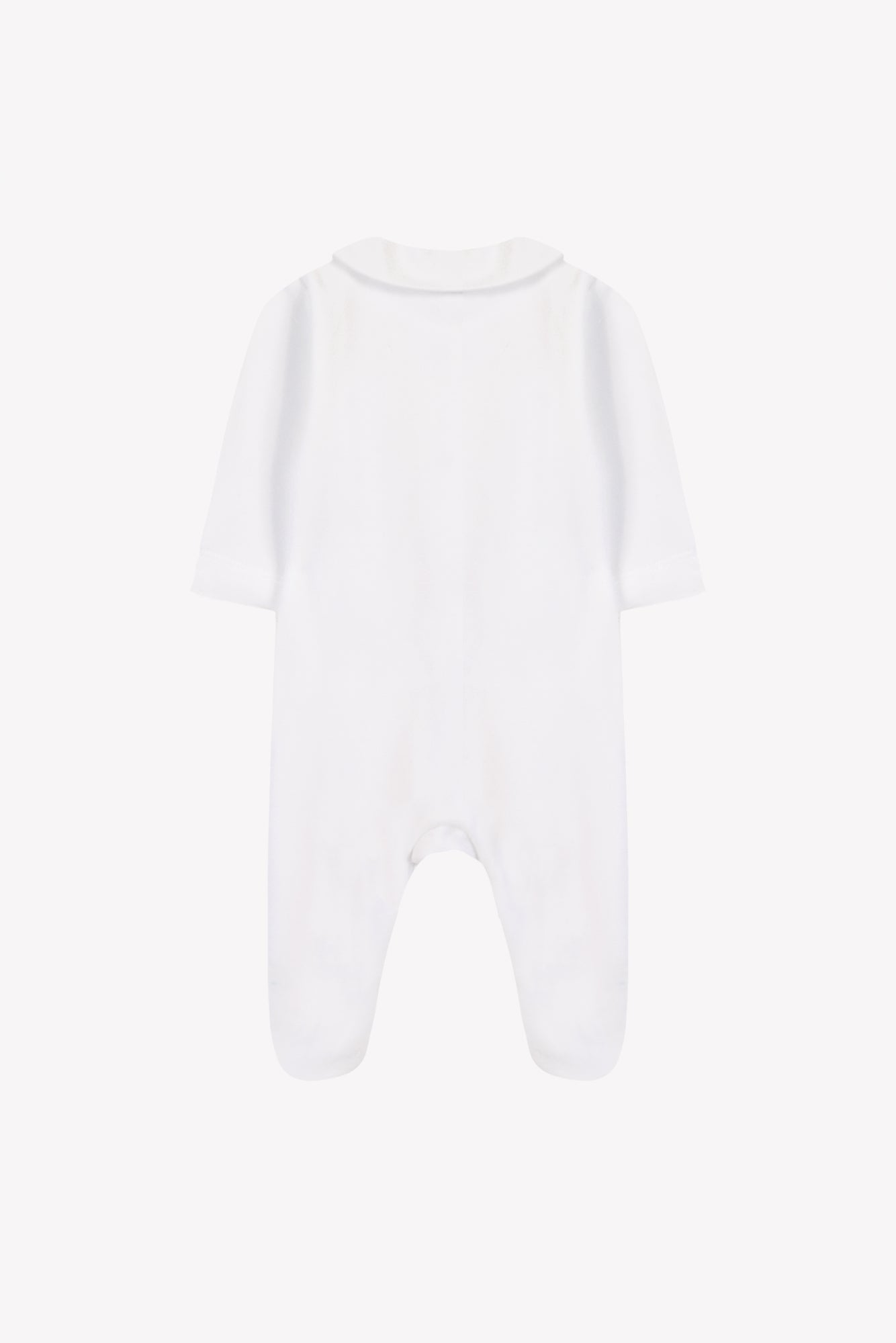 Pajamas - White Velvet White Embroidered