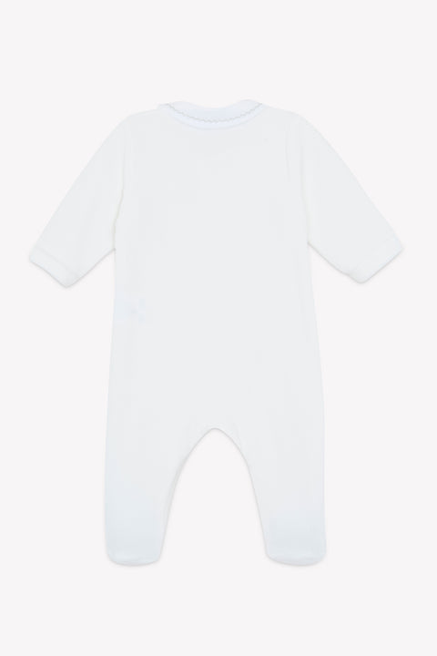 Pajamas - Ecru cotton Peter pan collar Embrodery - Image principale