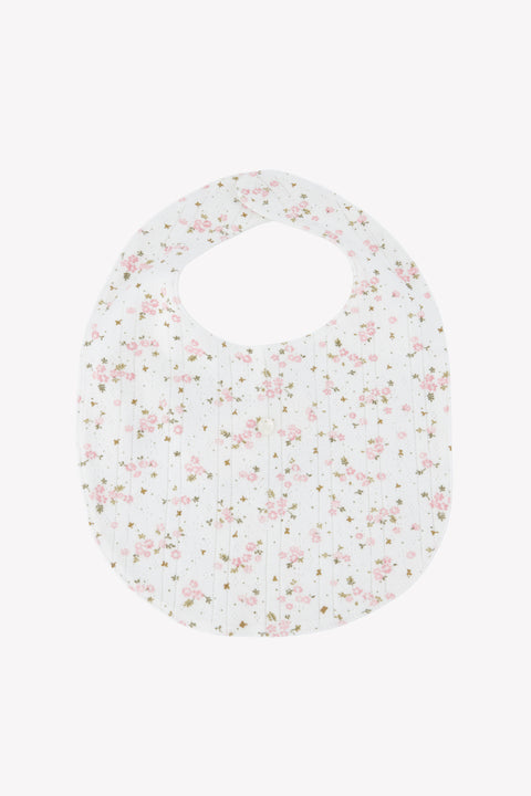 Bib - Ivory cotton Print flowery - Image principale