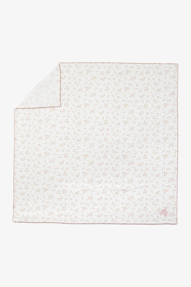 Lange - Ivoire coton imprimé fleuri - Image principale