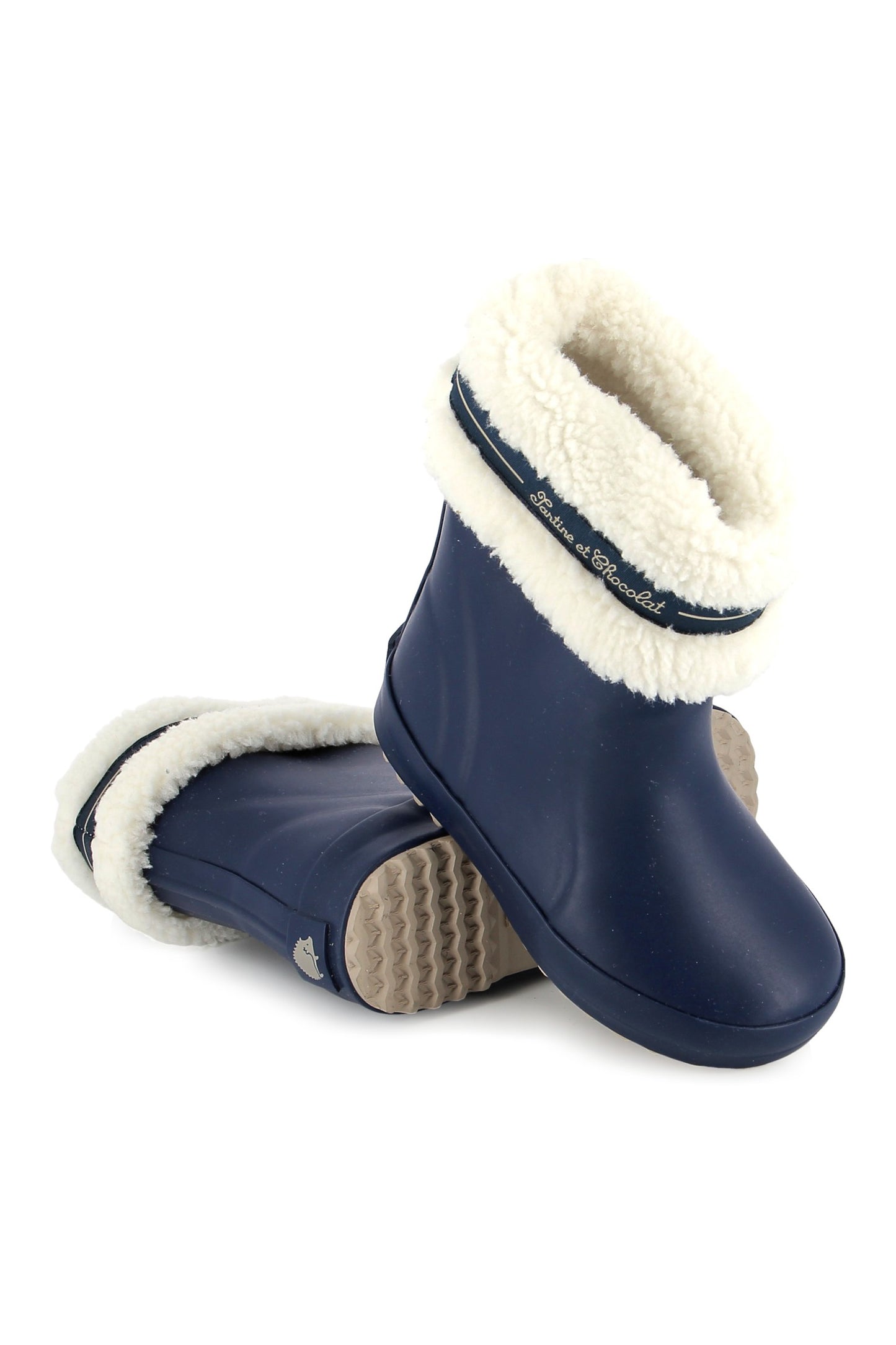 Regenstiefel - Sherpa Marineblau
