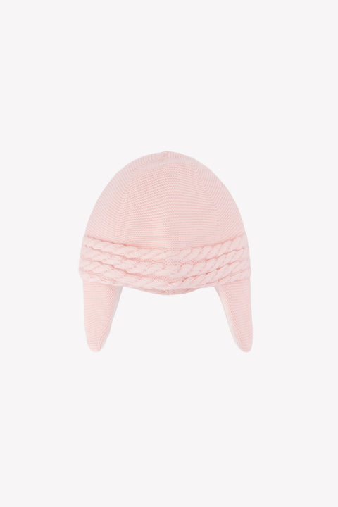 Bonnet - Rosée imitation fourrure - Image principale
