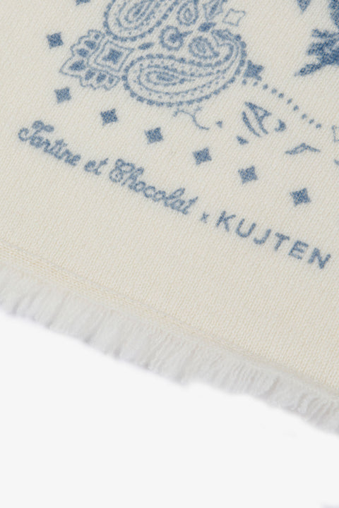 Kleines Tuch - Dunkelblau Kujten x Tartine et Chocolat - Image principale