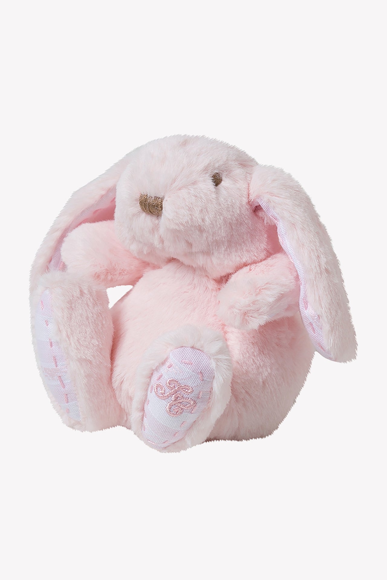 Augustin le lapin - 12 cm rose pâle