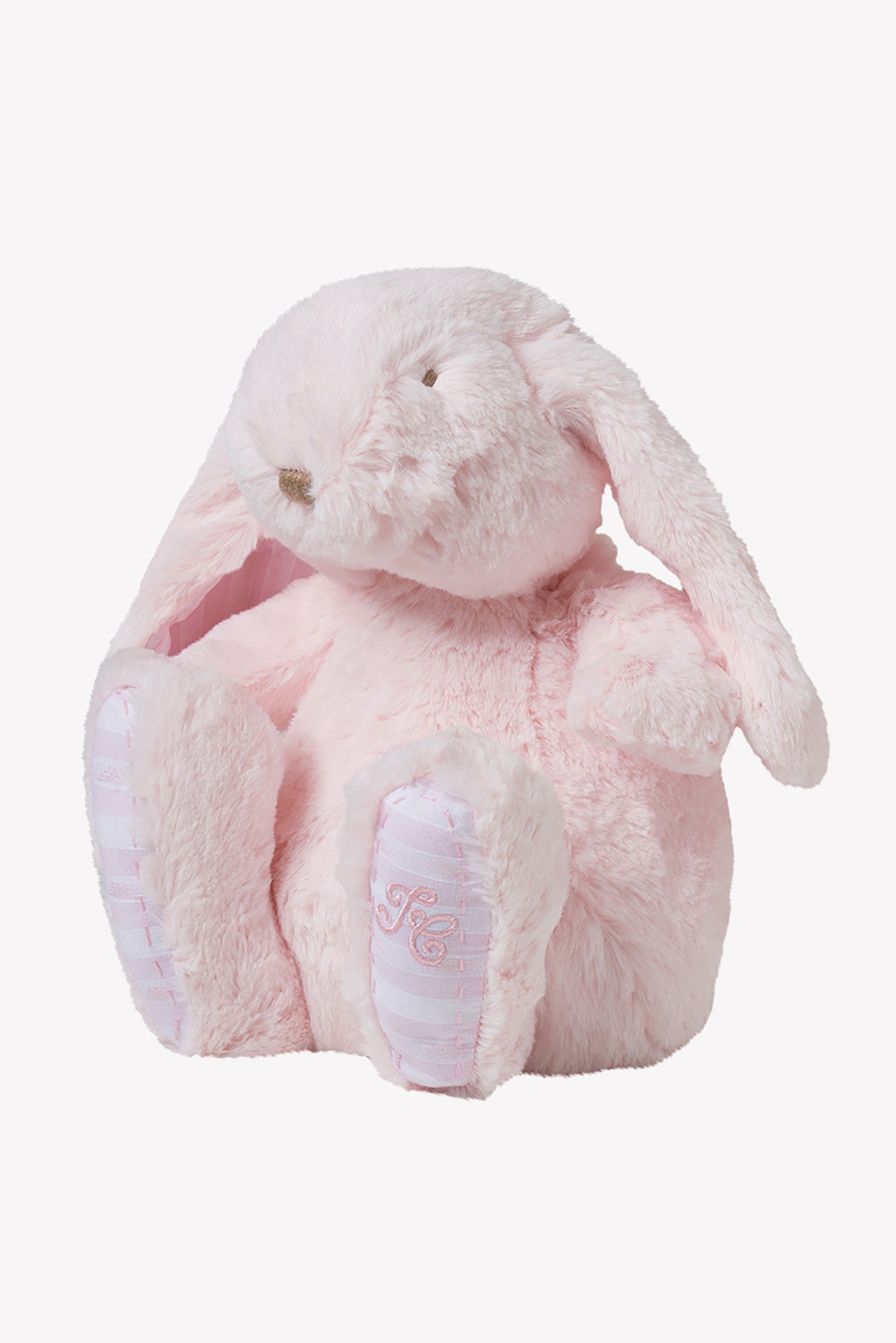 Augustin le lapin - 25 cm rose pâle