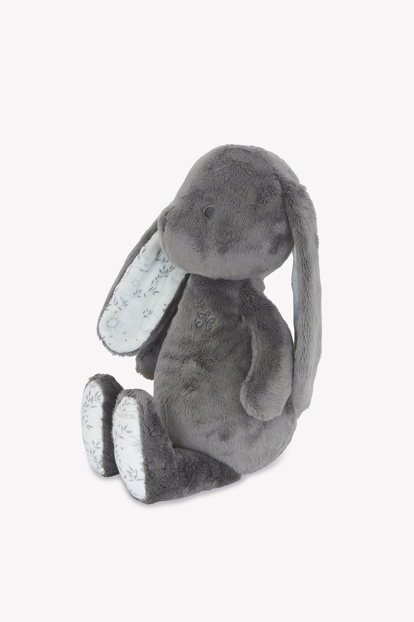 Augustin le lapin - Gris imprimé Rêve étoilé