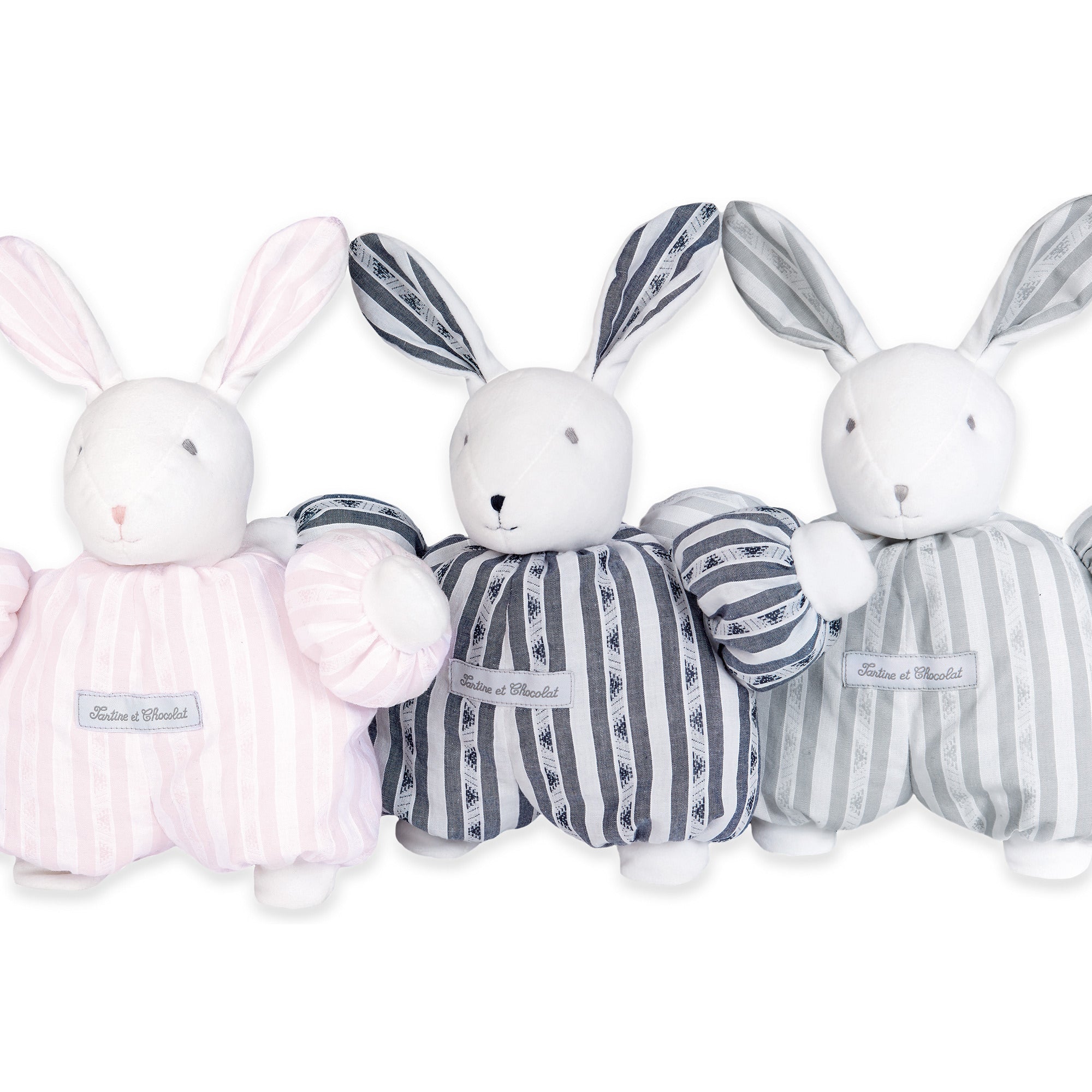 Augustin le lapin - tout doux rose ple Tout doux mixte Augustin le lapin - tout doux rose ple Tout doux mixte