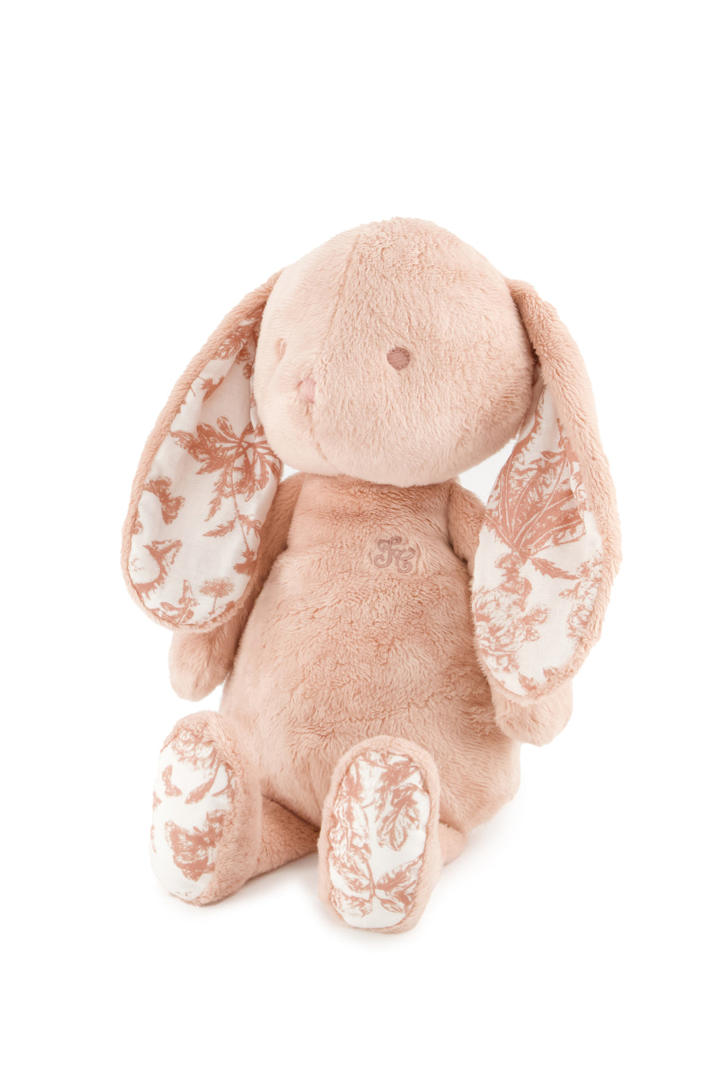 Augustin het konijn - Gedruktinspiratie Toile de Jouy Roze 25 cm
