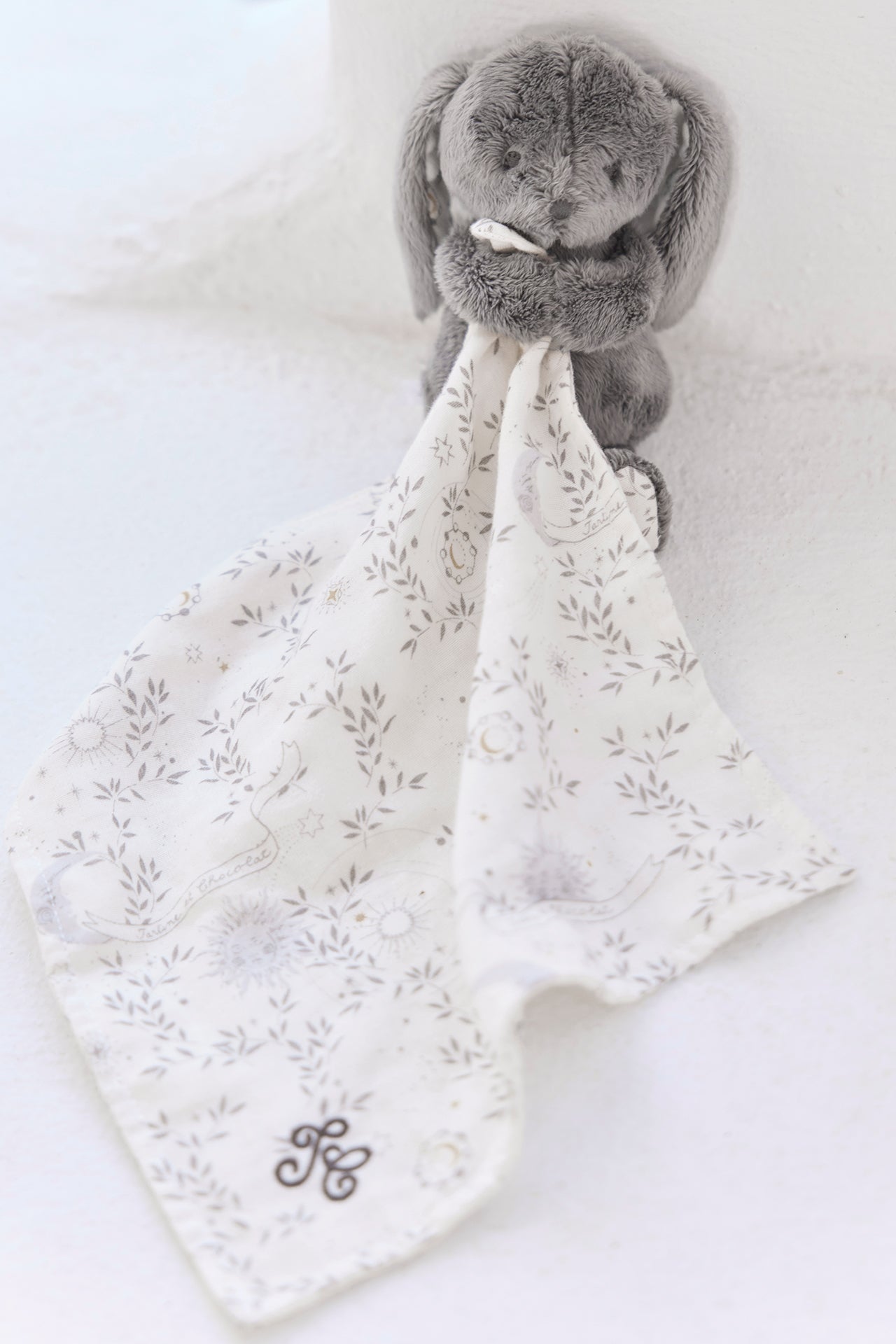 Augustin the Kaninchen - Doudou Grau DruckSternenstern