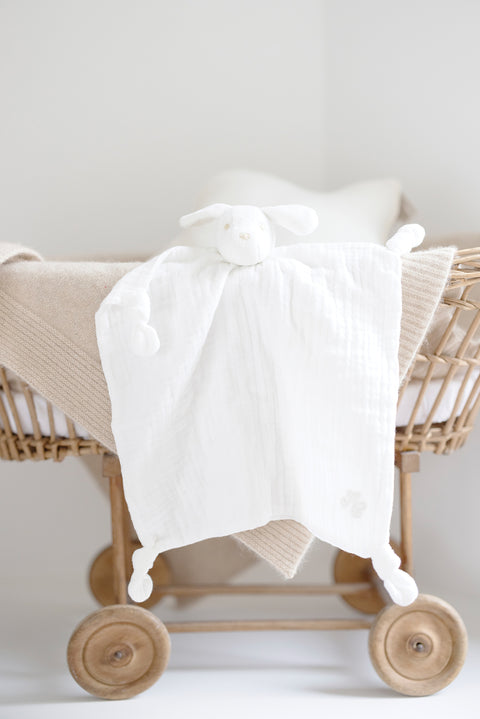 Lucien le chien - Doudou coton bio - Image principale