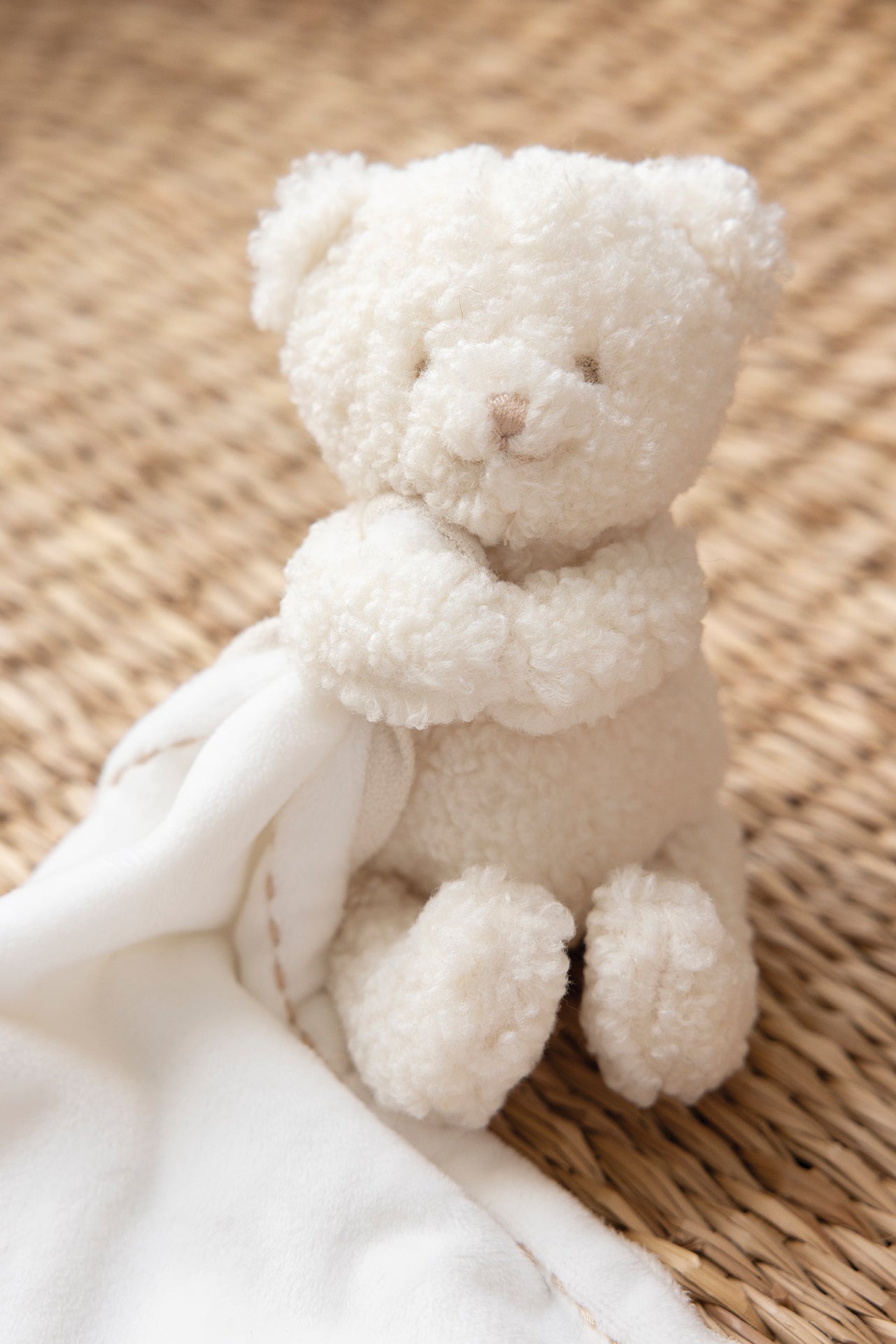 Gaston l'ourson - Doudou nacre