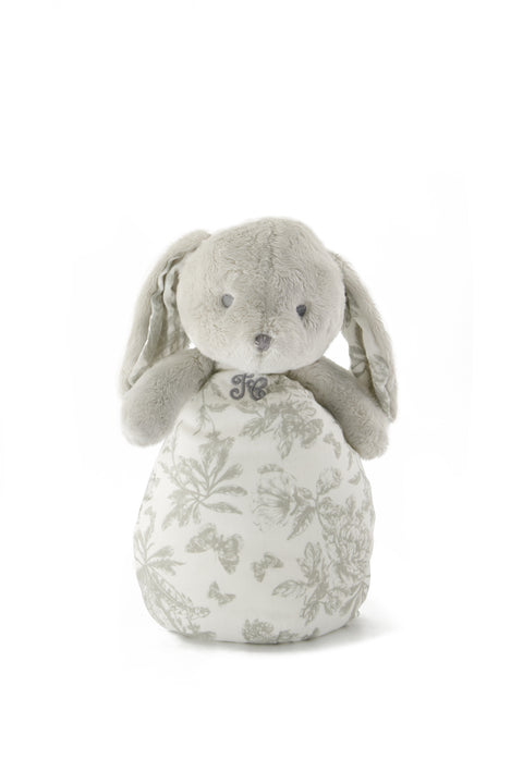 Augustin le Lapin veilleuse musicale - Imprimé Toile de Jouy gris - Image principale