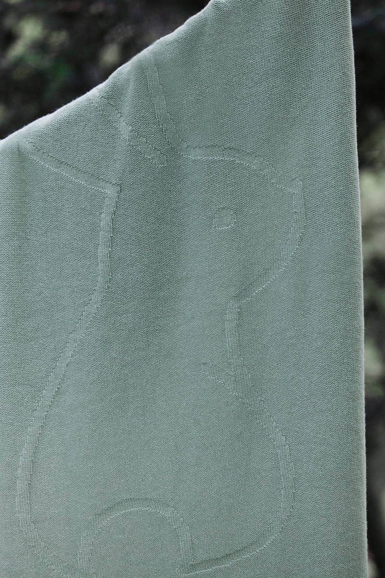 Plaid Cachemire - Lapin Vert