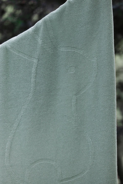 Plaid Cachemire - Lapin Vert - Image principale