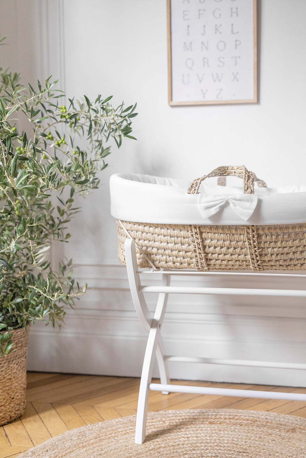 Moses basket - Palm leaves