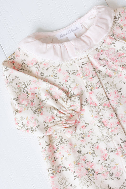 Pyjama - Imprimé fleuri jardin hivernal - Image principale