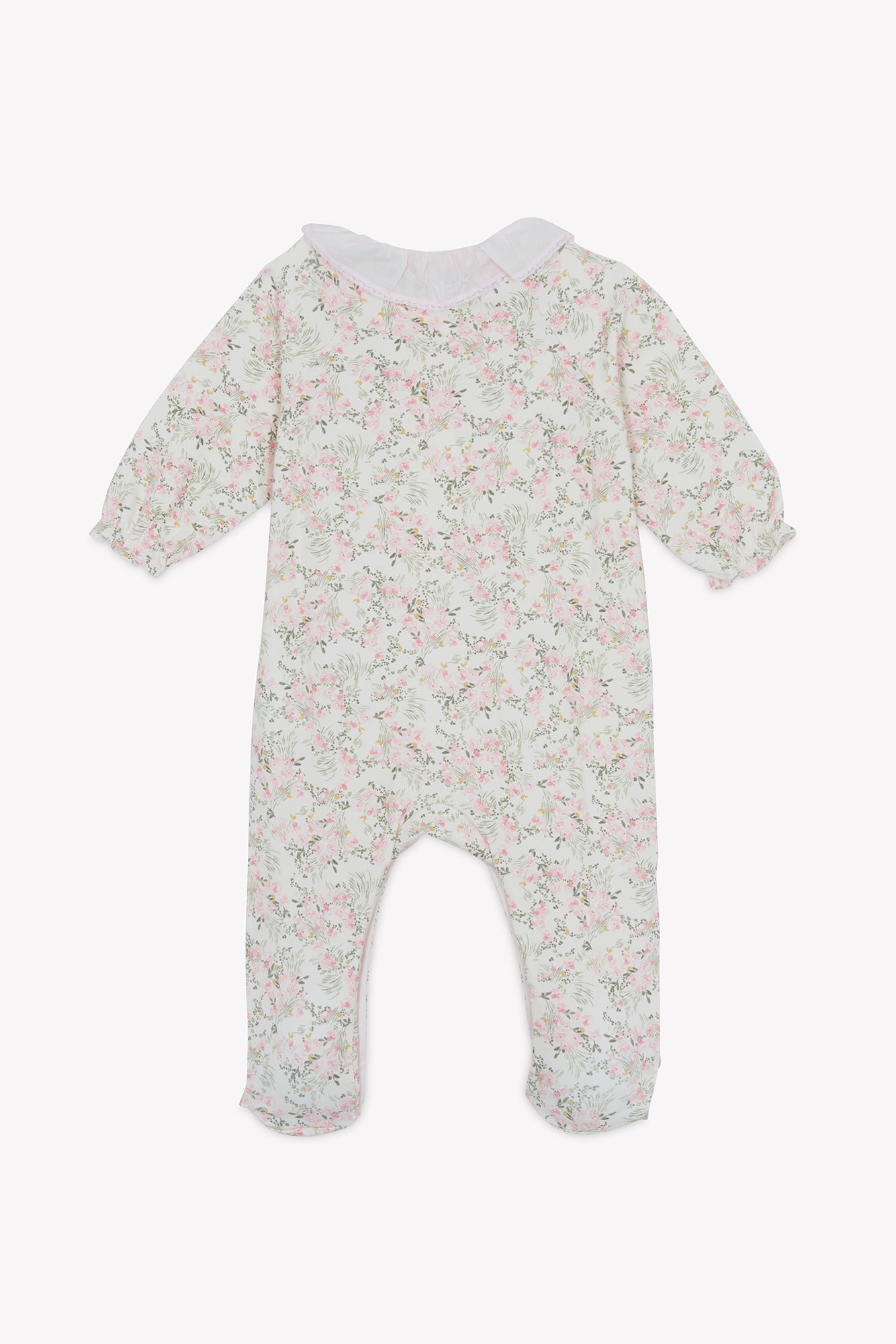 Pyjama - Imprimé fleuri jardin hivernal