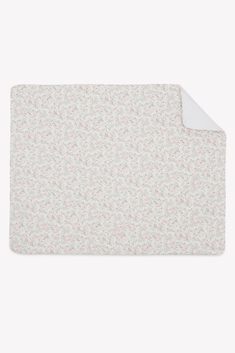 Manta - Estampado florido jardin hivernal - Image principale