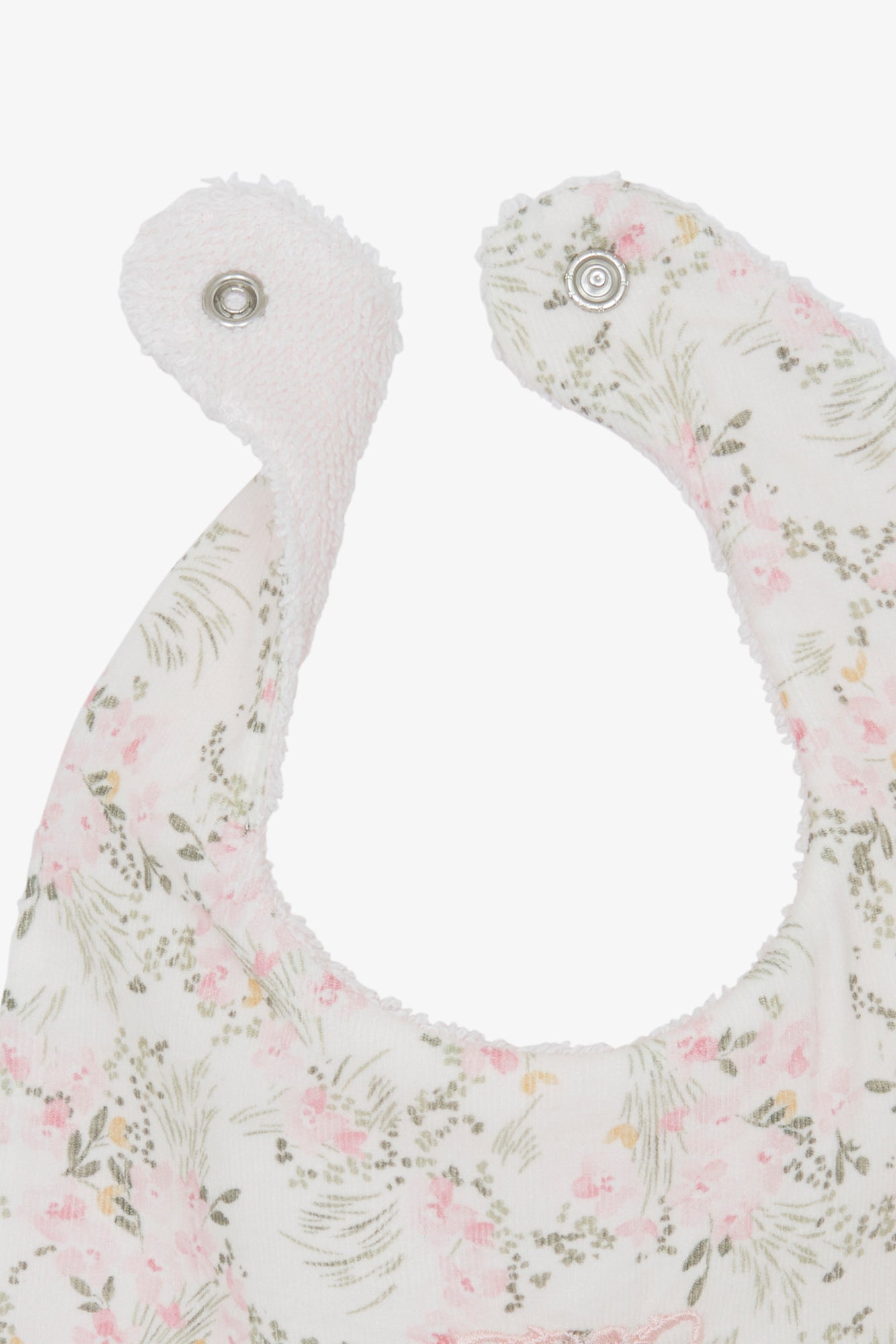 Lätzchen -  Druckblumig jardin hivernal T1