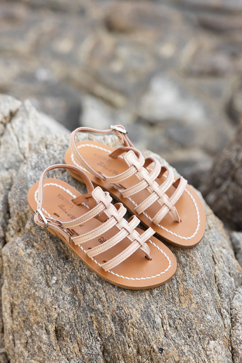 Sandales Homere - Rose pâle KJacques x Tartine et Chocolat - Image principale