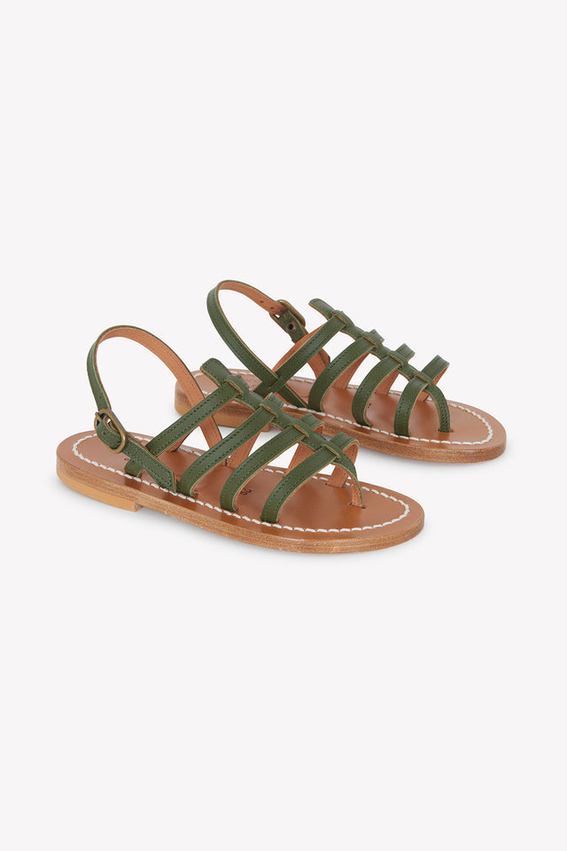 Homere Sandalen - Khaki KJacques x Tartine et Chocolat - Image principale