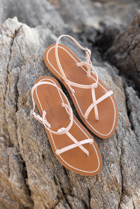 Sandales Violeta Femme - Rose KJacques x Tartine et Chocolat - Image principale