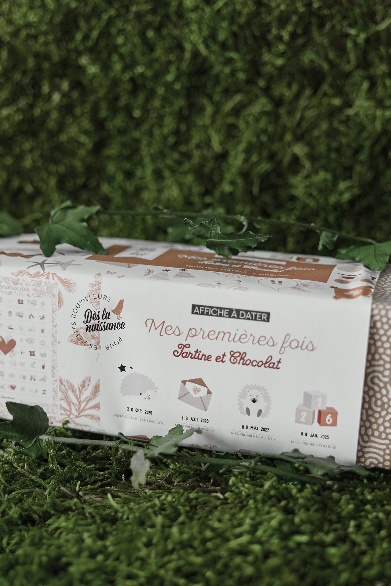 Poster stampato personalizzabile Toile de Jouy Rosa - Piccoli appuntamenti x Tartine et Chocolat