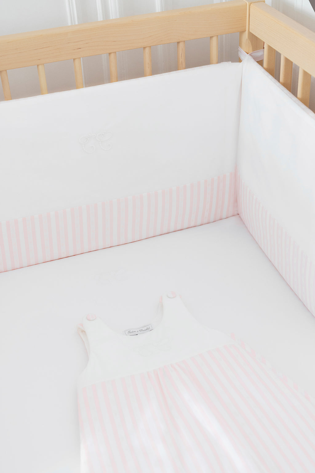 Parachoques de cama - Garda Rosa pálido