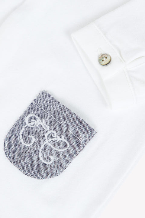 Pyjama - Blanc Feuillage - Image principale