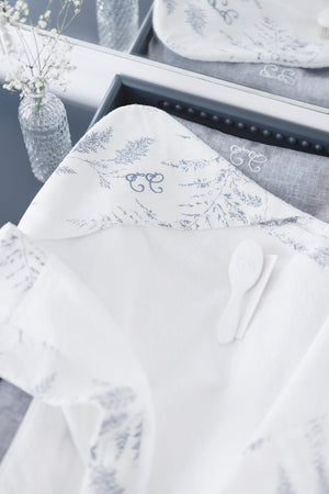 Κάπα μπάνιου - Μπλε Feuillage