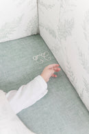 Tour de lit - Réversible Feuillage Vert