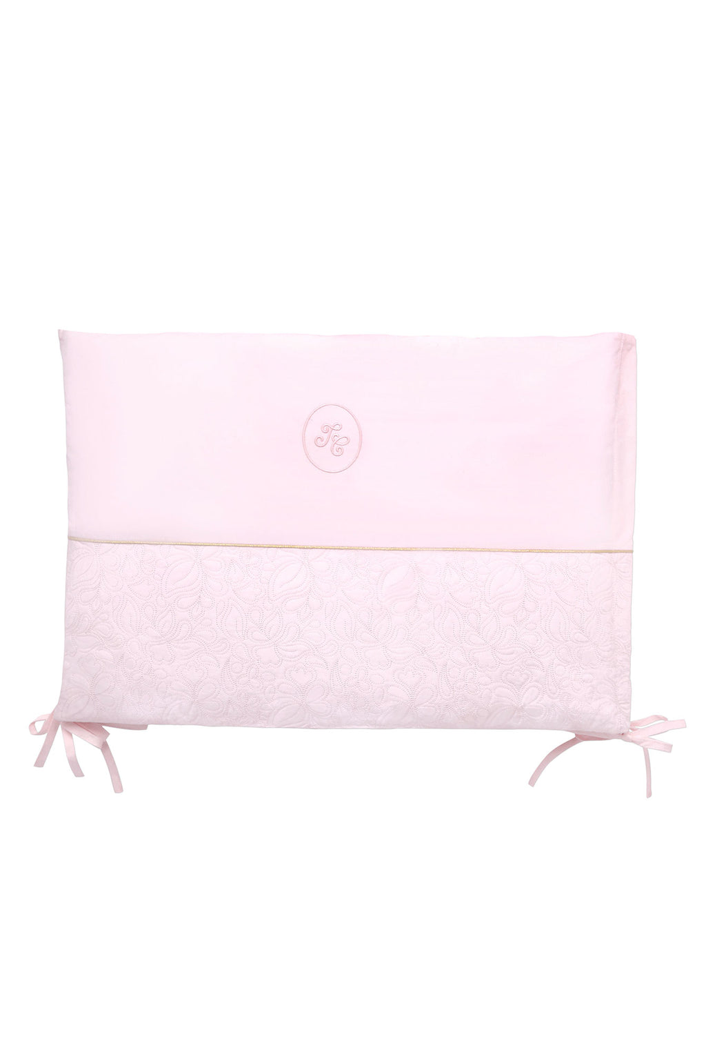Adjustable bed bumper - Delicacy Pale pink