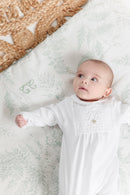 Manta - Reversible Feuillage Verde