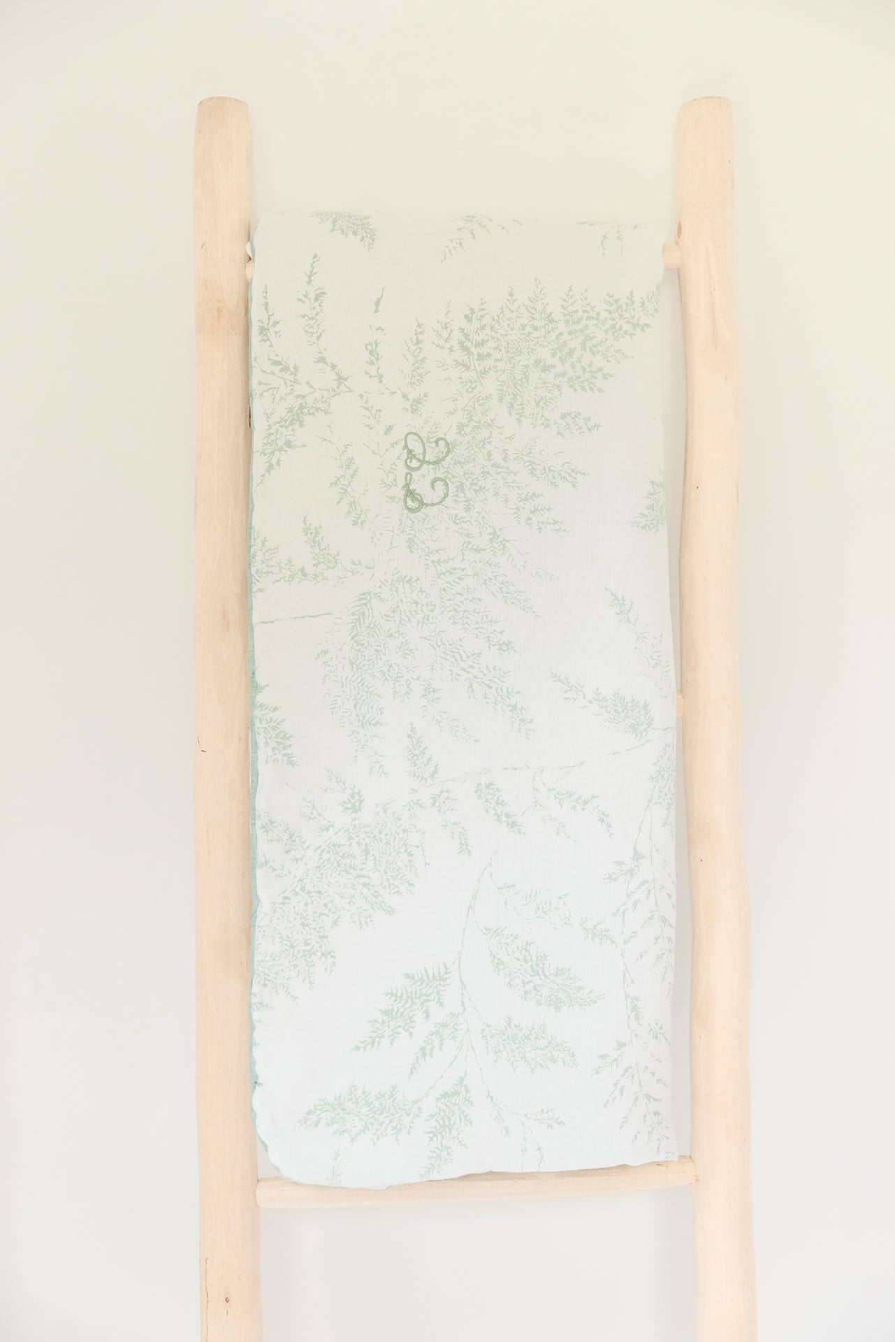 Manta - Reversible Feuillage Verde