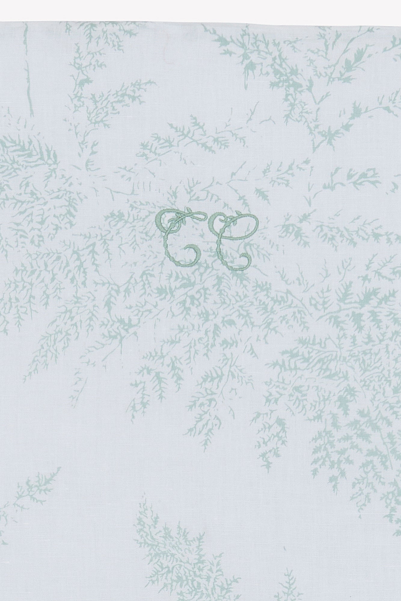 Manta - Reversible Feuillage Verde