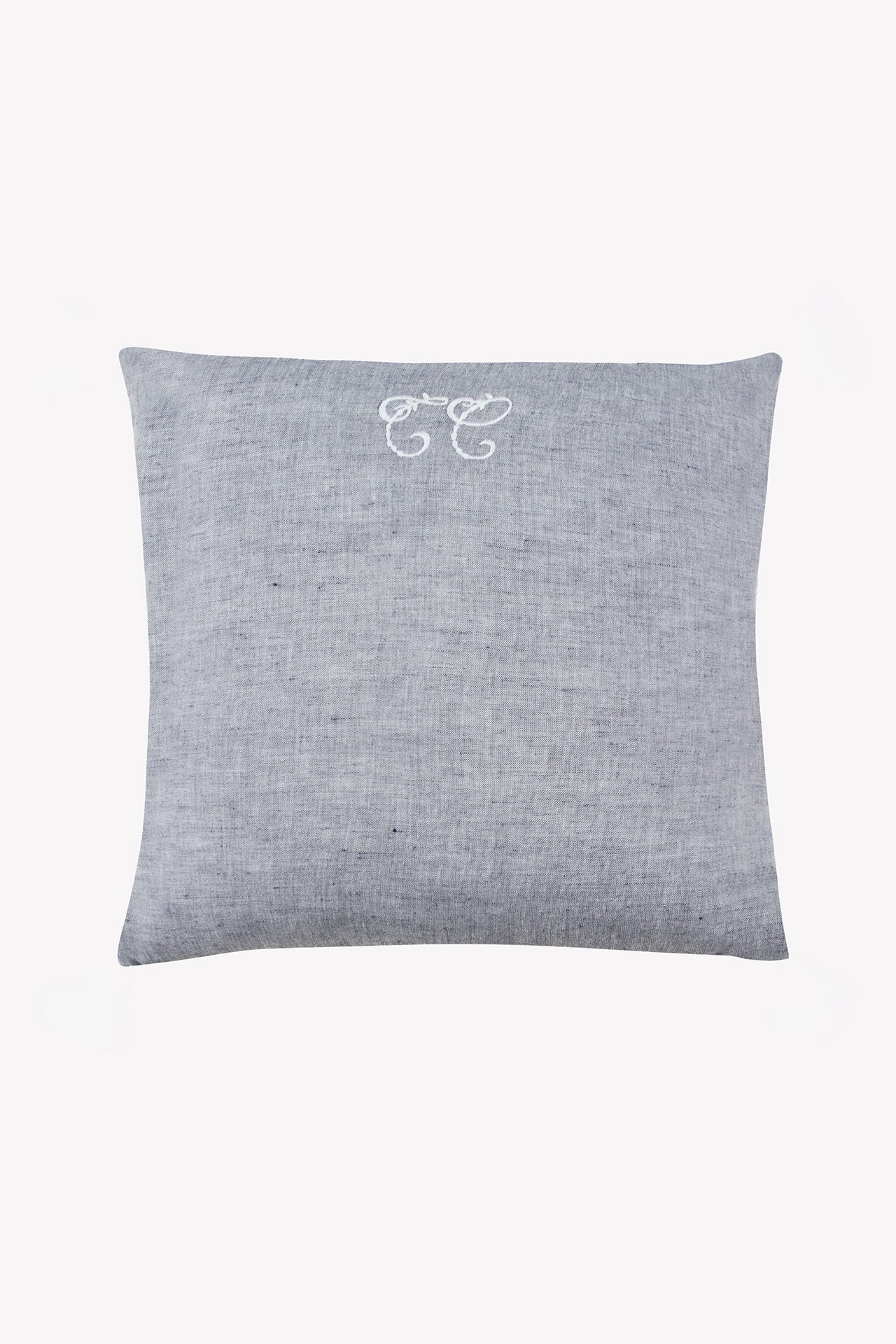 Coussin réversible - Feuillage Bleu