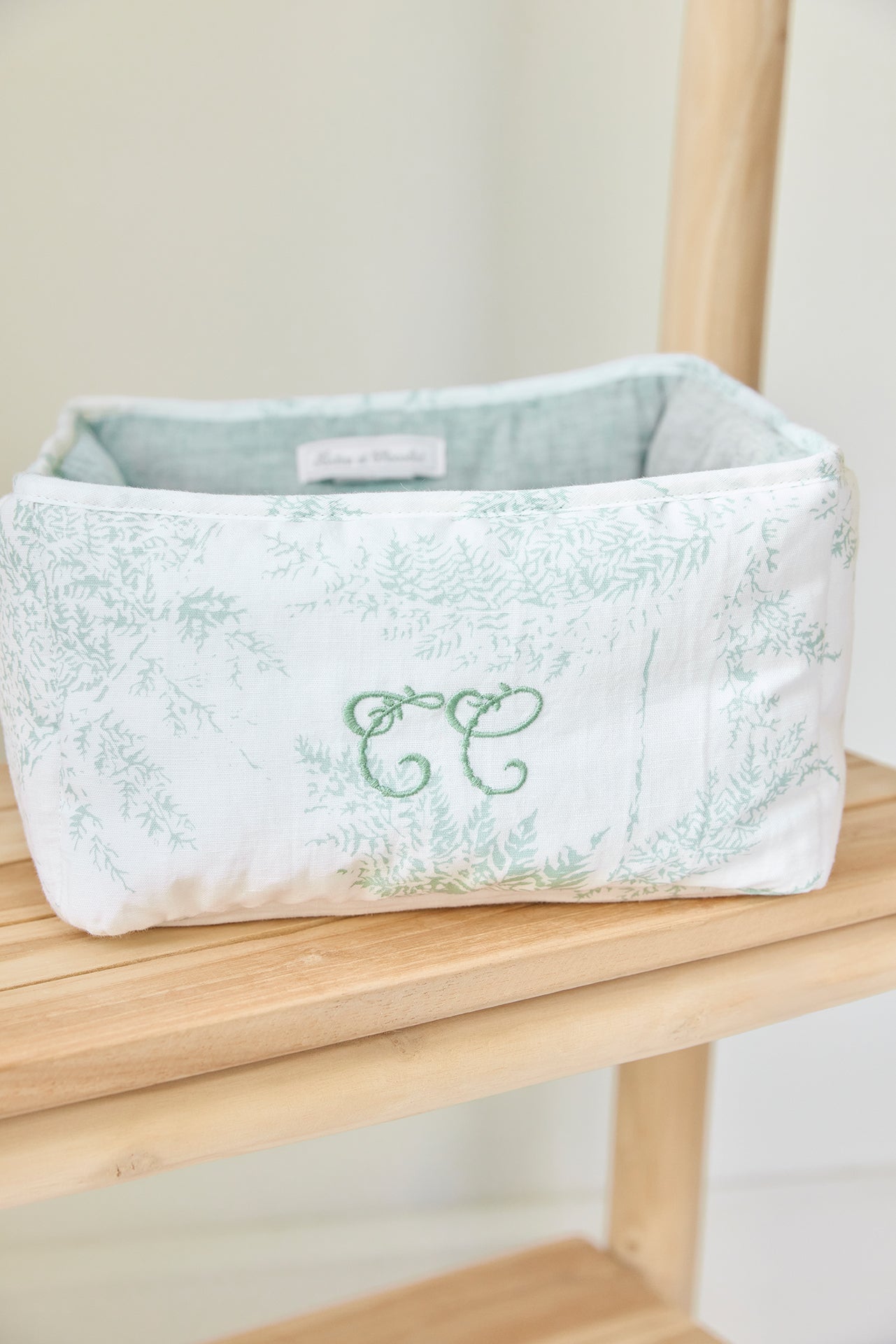 Canasta - Estampadomi Feuillage Verde