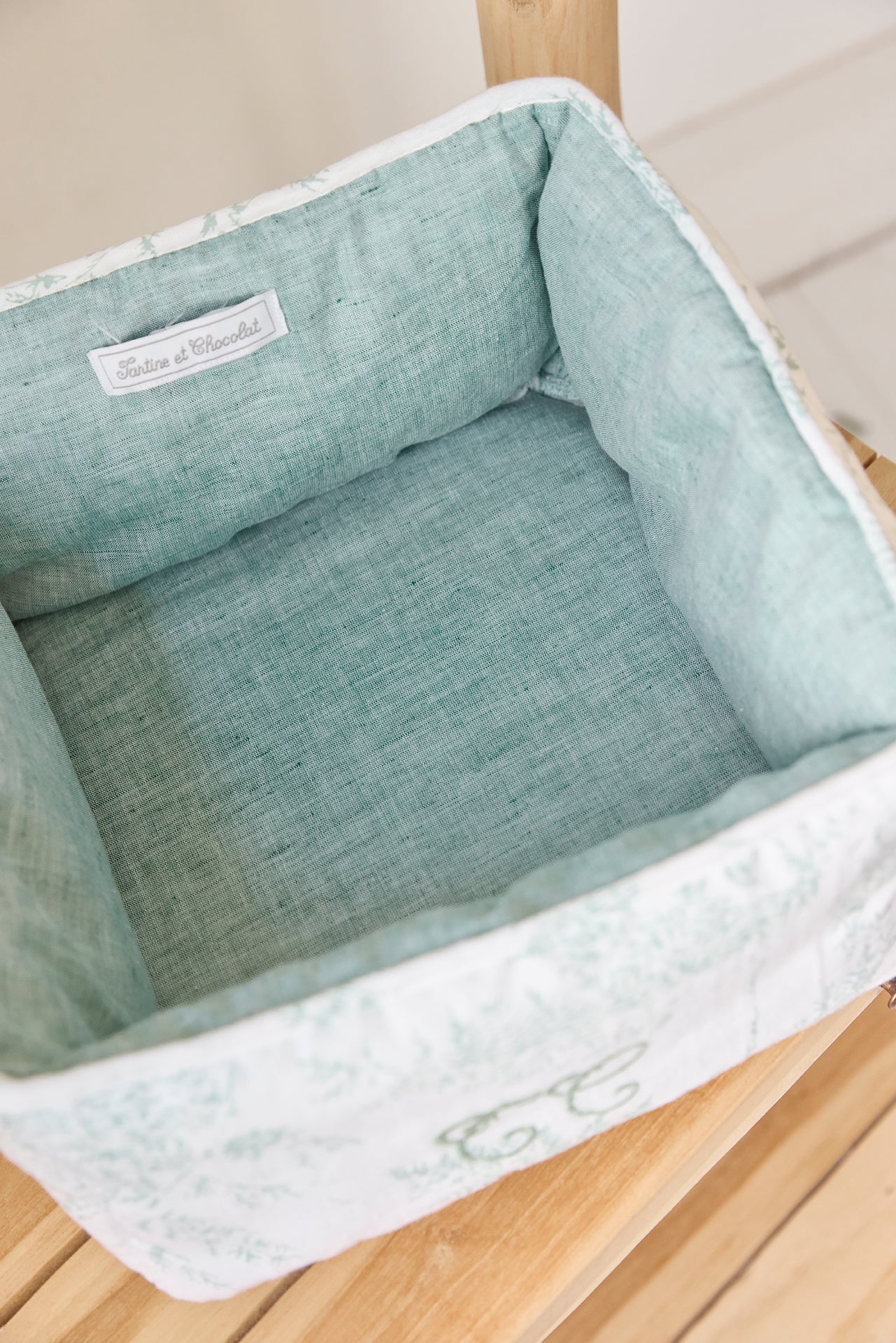 Canasta - Estampadomi Feuillage Verde