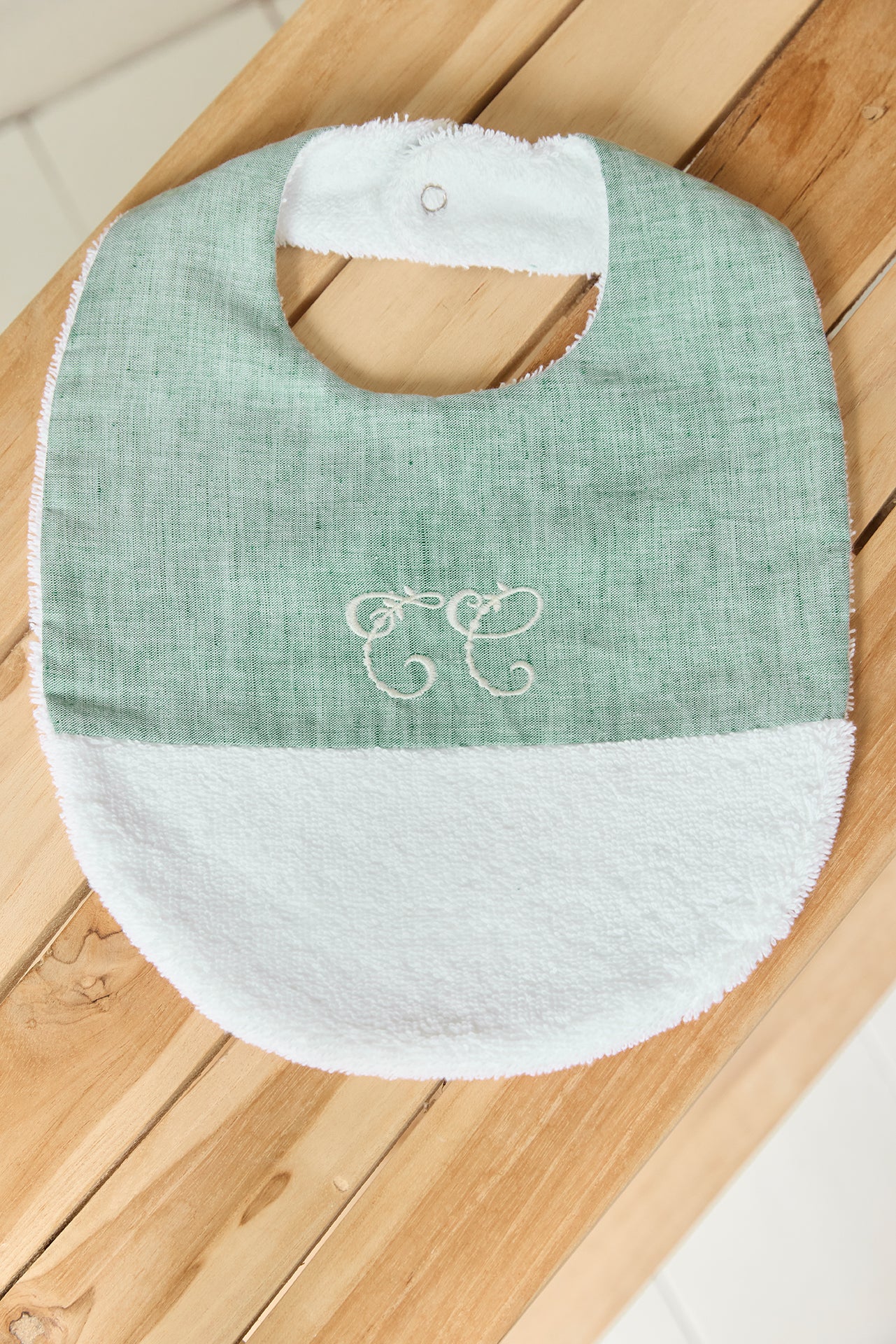 Babero - Feuillage Verde T2