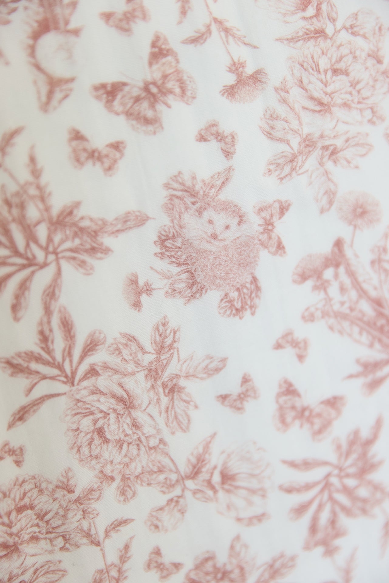 Gigoteuse d'été - T1 Imprimé inspiration toile de jouy rose