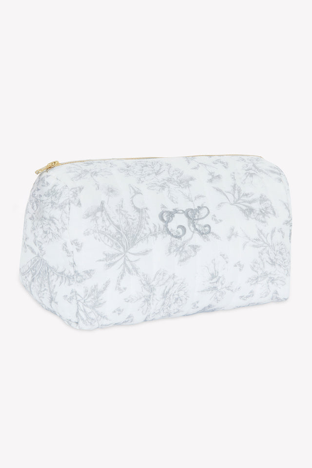 Kulturbeutel - DruckInspiration toile de jouy Grau - Image principale