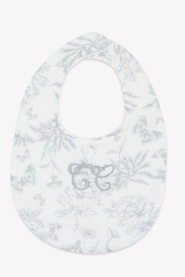 Lätzchen - Inspirierender Druck toile de jouy Grau T1 - Image principale