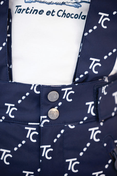 Trousers Ski - TC monogram Navy - Image principale