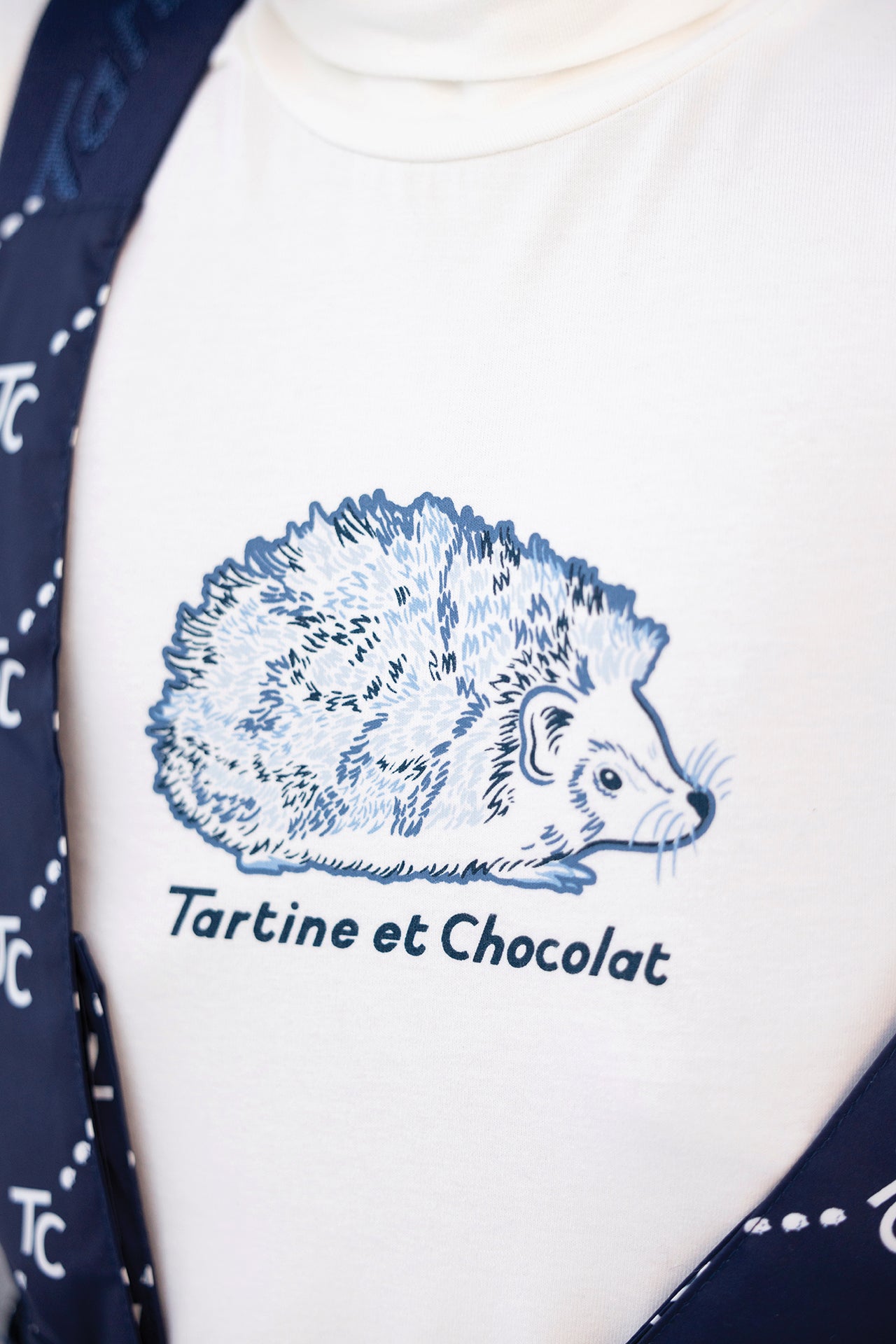 Unter Pullover - Ecru Bio -Baumwolle