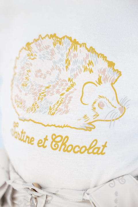 Below Sweater - Ecru organic cotton - Image principale