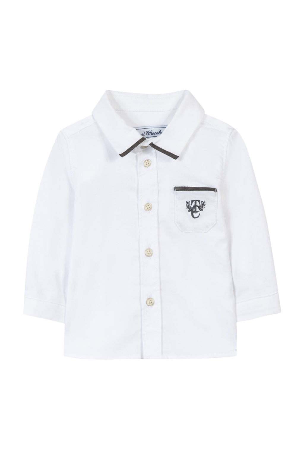 Shirt - White Poplin cotton
