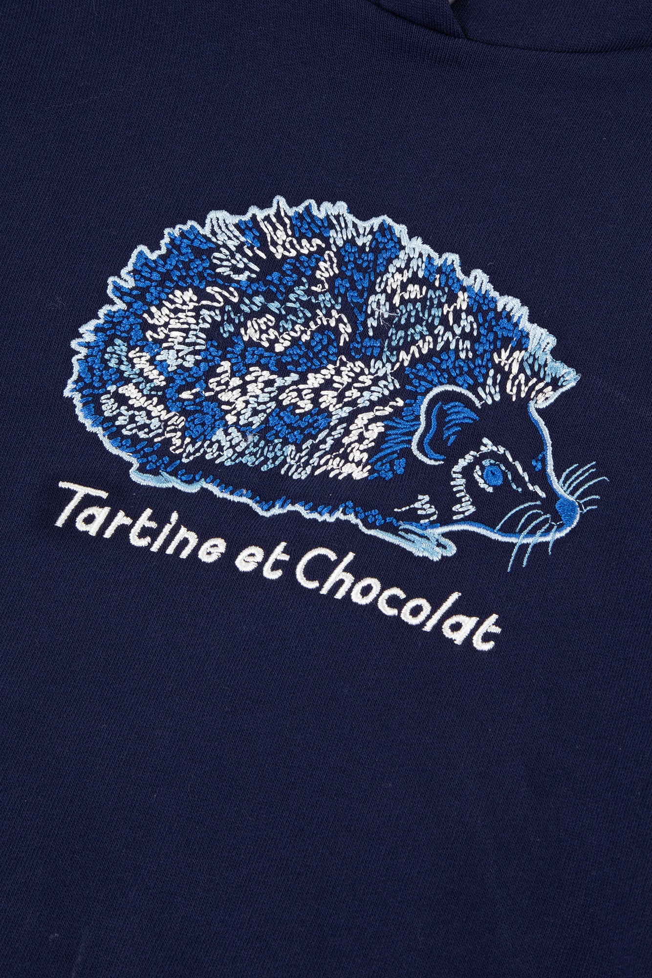 Sweatshirt - Navy heeft Kap