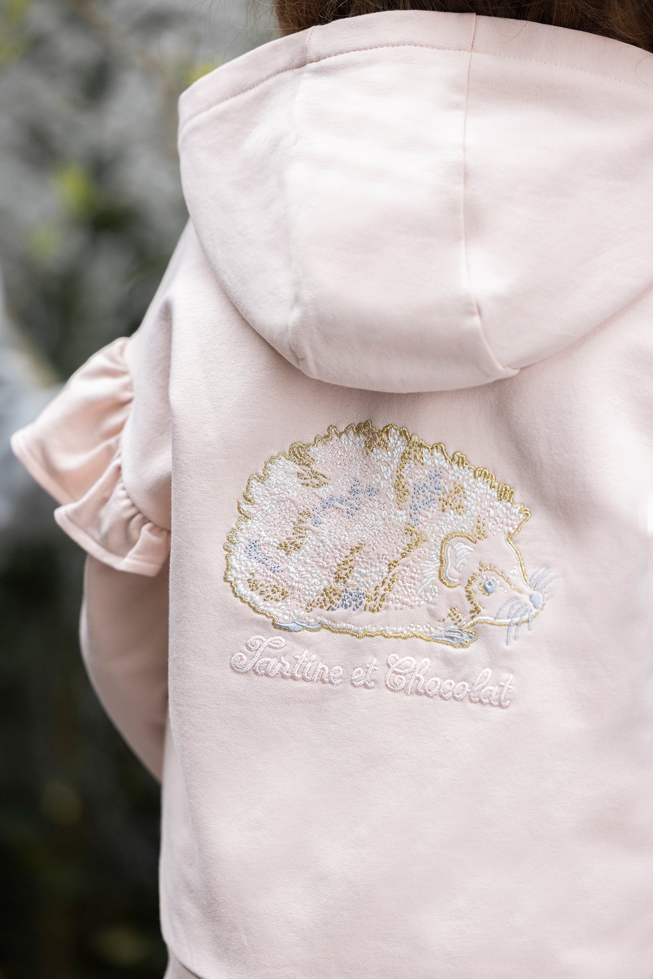 Vest - oud Roze rits