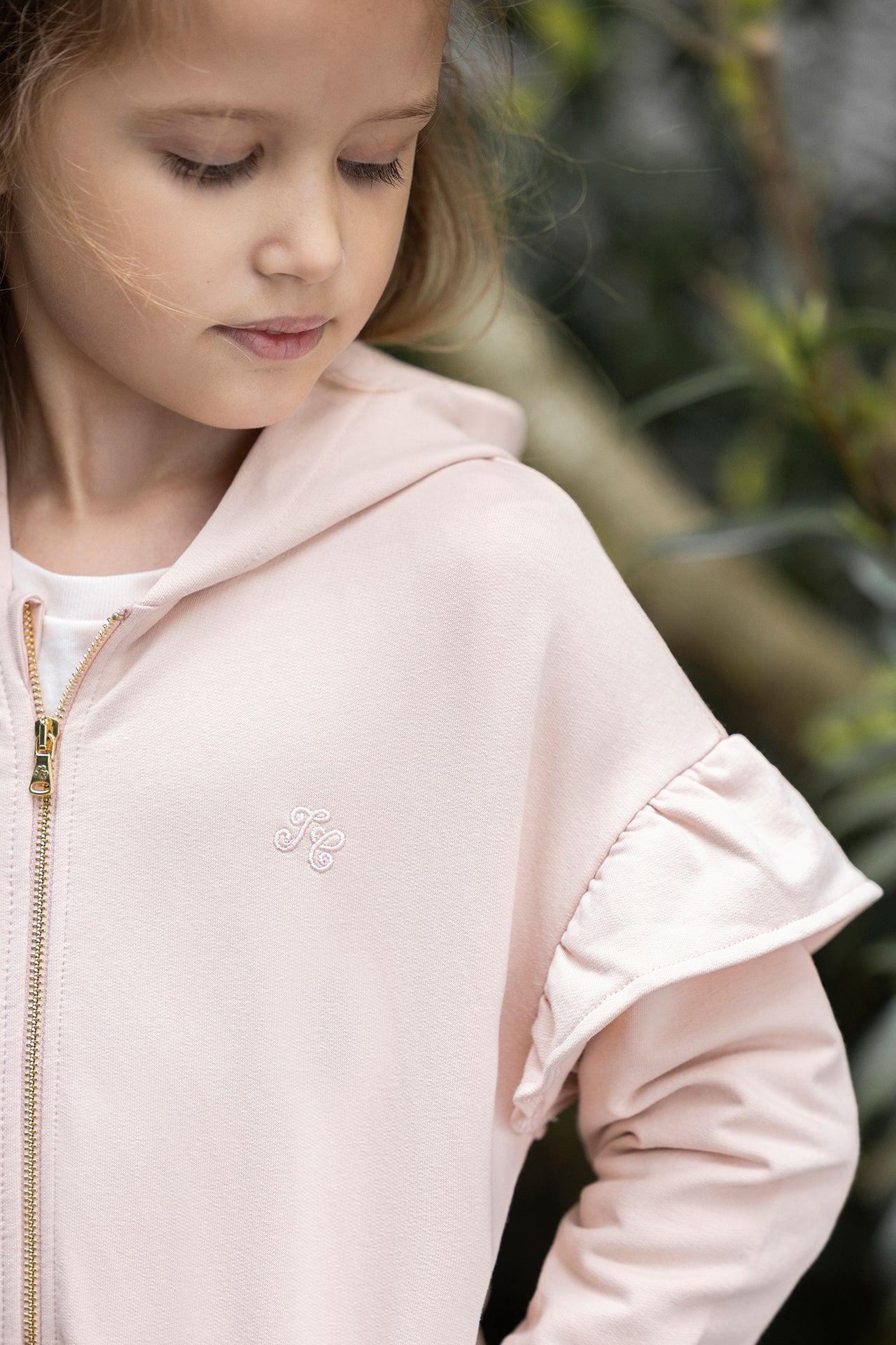 Vest - oud Roze rits